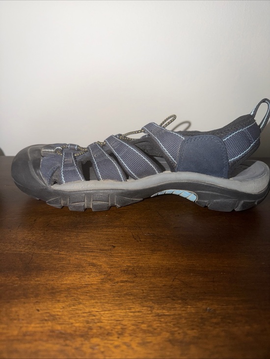 Keen Men’s Dark Blue and Gray Outdoor Sandals main image 12